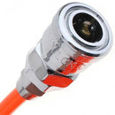 9M 5 X 8mm Flexible Durable Pu Recoil Hose Spring Tube With Fast Interface