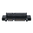 SATA 22 Pin Male to 22 Pin Female Right Angle Adapter U4I4