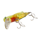 1.57inch 3.5g Locust Lure Bait Swimbait Fishing Gear Crankbait Treble Hook