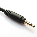 3.5mm Stereo Audio Male to 2 Female Headphone Mic Y Splitter Cable Adapter