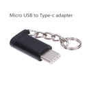 Metal USB 3.1 Type-C Male Connector to Micro USB 2.0 5Pin Female Data Adapt