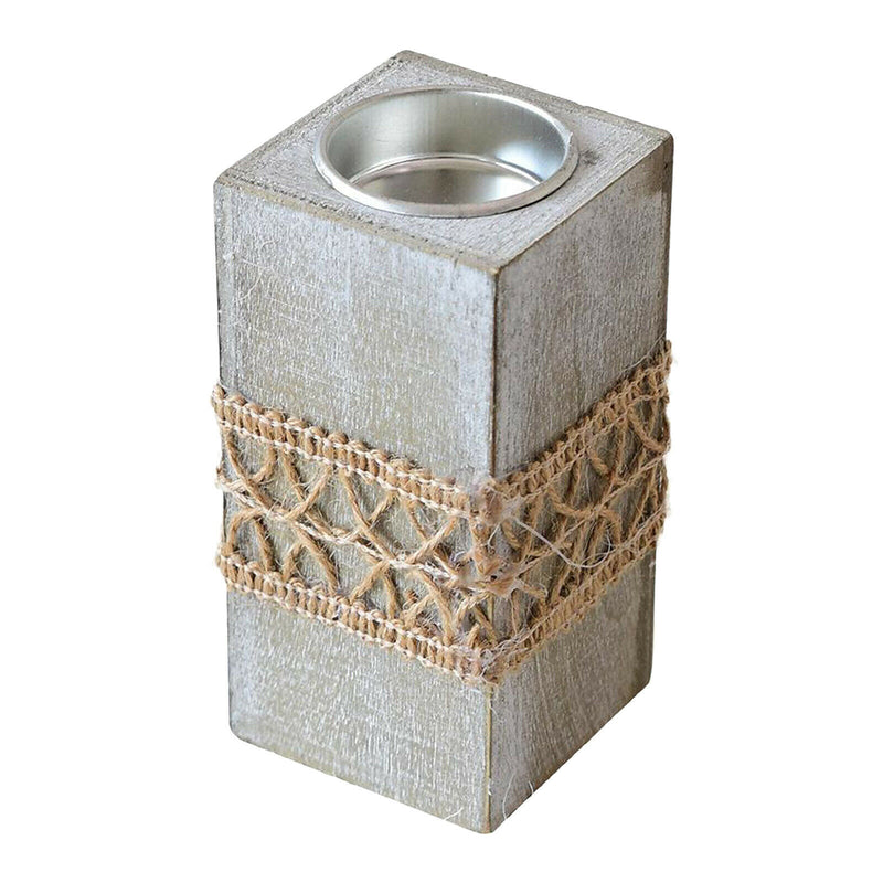 Tea light Holder Wooden Tealight Candles Stand Chic Gift Table Centerpieces