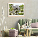 Painting By Numbers Kit DIY Country Cabin Canvas Oil Art Picture Home Decor