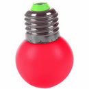 E27 LED Light Warm Red Bulb Plastic Bulb (0.5W Power, Red) R5T3