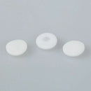 100 Pcs White Soft Sponge Earphone Headphone Ear Pad Cover Replacement