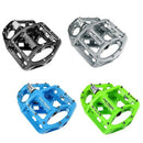 Shanmashi 2Pcs Cycling Bike Pedals Flat Bicycle Pedals Racing Anti-Slip Lig