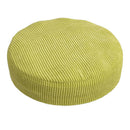 3Pcs Elastic Winter Plush Round Chair Seat Cover Removable ~Green_Size 4
