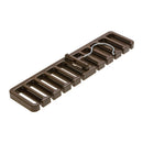 10 grid Storage Rack Tie Belt Scarf Rack Organizer Closet Wardrobe Space Sa K4O9