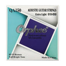 Orphee Acoustic Guitar Strings Qa Series Medium Super Light Extra Light Str S1K2