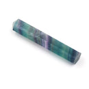 1Pc 75-80mm Natural Fluorite Crystal Quartz Hexagonal Stone Point Healing Wan Gw