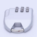 Combination e Travel Suitcase Luggage Padlock Password Lock Zinc Alloy Secu