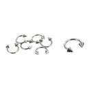 60* Mixed Medical Stainless Steel Lip Nail Tongue Navel Nail Body Pierce Jewelry