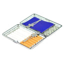Womens Leather Cigarette Case Box 100's Hold For 14 100mm Cigarettes NEW#