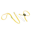 2pcs Small Animals Reptile Lizard Adjustable Harness Leash Hauling Rope