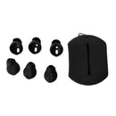 3 Pairs Silicone Earbuds Cover Tips Replacement Ear Buds for Airpods Black