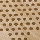 Traditional Hexagon Wooden Chinese Checkers Family Game Set
