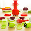 Creative Kitchen Tool Slicer Peeler Dicer Pressing Onion Garlic Vegetable  WTL