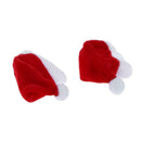 10pcs Mini Santa Hat Cup Bottles Cover Christmas Gift Home Christmas Decor
