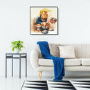 5D DIY Full Drill Diamond Painting Cartoon Trump Cross Stitch Embroidery