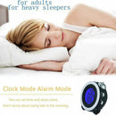 4 Inch Twin Bell Alarm Clock Loud Led Digital Alarm Clock Time Date Display