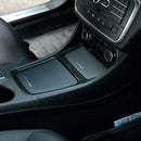 Black Chrome Interior Center Storage Box Trim Ashtray Frame for Mercedes Be