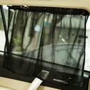 2pcs 50 X 75cm Universal Car Interior Side Window Curtain with Suction Cups A