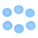 6 Pieces Thumb Grips Analog Stick Silicone Cap Cover Protector for Sony
