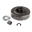 3/8 6T Clutch Drum Sprocket Washer E-Clip Kit For Stihl Chainsaw 017 018 02 T3Y5