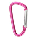 10X Carabiner Multicolor Aluminum Alloy K9O5