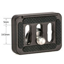 Universal Camera Quick Release Plate Tripod Clamp Aluminum Alloy For Sirui TYC10