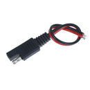 1Pc Battery tender SAE DC power automotive DIY connector cables 2x0.75mm 15cm ï¼D