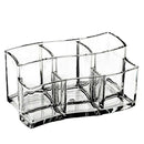 6 Grids Transparent Plastic Lipsticks Makeup Brush Cosmetics Display Stand  R8T8