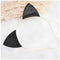 4 Pieces Glitter Cat Ear Headbands Kitty Headbands Cat Ear Hair Hoops for D X4I7