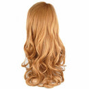 28 Inches Wig Light Brown + Wig Cap X6A7