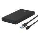 Blueendless 2.5 inch Hard Disk Case SATA Micro-B to USB A 3.0 SSD HDD Box