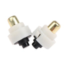 2Pcs 20mm LED Flashlight Push Button Switch ON/ OFF Electric Torch Tail SwiS Hn