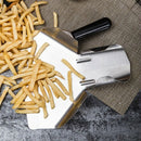 Stainless Steel Popcorn Scoop French Fry Bagger Shovel Utility Serving Scoo