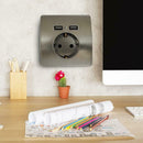 86 Type Wall Touch Panel Wall Socket Double USB Port Electrical Sockets
