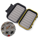 Waterproof Double Side Fly Bait Hook Lure Ice Fishing Tackle Storage Box Case