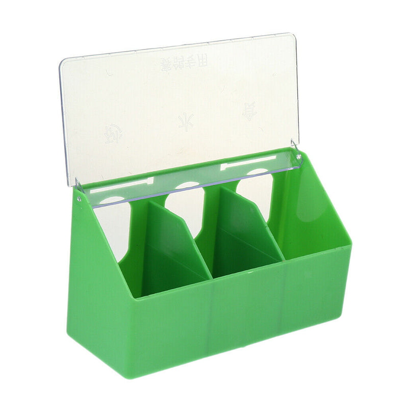 Bird Feeder,Water Food Feeding Parrot Cage Plastic Pigeon Drinking Device Bird