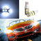 2PCS 194 168 W5W T10 9SMD-5050 LED White Light Car Tail Lamp Bulb Bright A#S