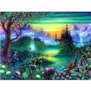 5D Diamond Painting Kits For Adults Fairy Tale Forest Tree Full Drill,Diy C X5I6