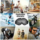368 Motocross Ski Goggles Motorcycle Skiing Dirt Bike ATV Eyewear (Type 7) A