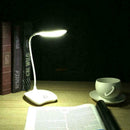 USB Rechargeable Reading Light 14 LED 3 Modes Sensor Bed Lamp Desk Table Z3G7
