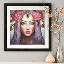 5D DIY Special Shaped Diamond Painting Girl Cross Stitch Mosaic Craft Kits