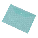 5X A4 Stud Plastic Popper Files Folders Document Wallet Office Depot Multi  R2R8