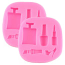 Newest Silicone DIY Lipstick Cake Decorating Perfume Bottle Mould Chocola