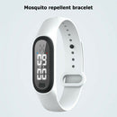 Q2 Ultrasonic Mosquito Repellent Watch Anti Pest Bug Drive Bracelet (White) A