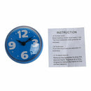 Waterproof 2.75'' Bathroom Bath Shower Clock Watch Clear Suction Home Wall  G3R4