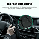 ZF-169S 3.5mm AUX USB Bluetooth 5.0 Audio Receiver Transmitter Music Adapter